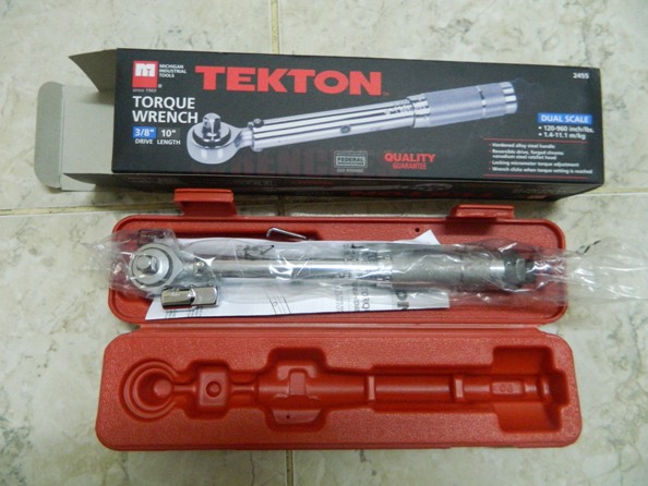 รูปที่ 1. Tekton 2455 (3/8 Inch) Torque Wrench