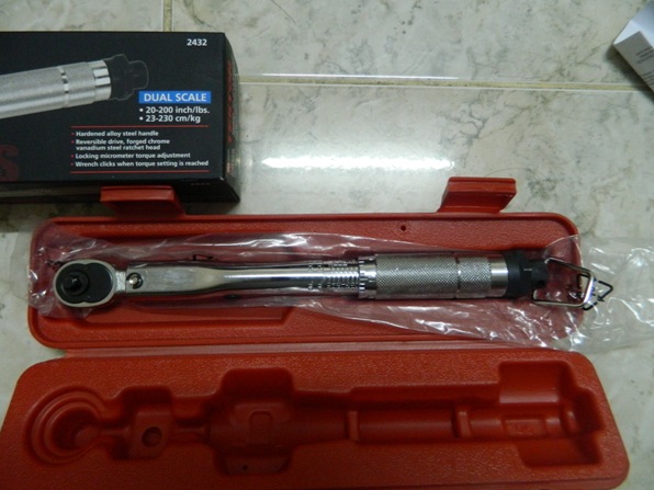 รูปที่ 2. Tekton 2432 (1/4 Inch) Torque Wrench