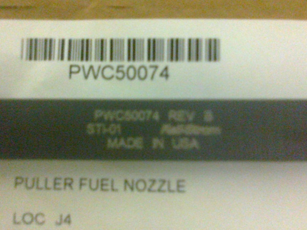 รูปที่ 2. PWC50074 Puller, Fuel Nozzle