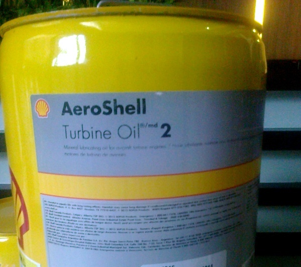 รูปที่ 1. น้ำมัน AeroShell Turbine Oil 2